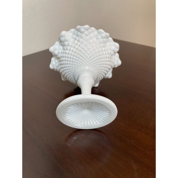 Vintage Westmoreland Milk Glass - Candy or Compote - Hobnail Finish - Picture 3 of 5
